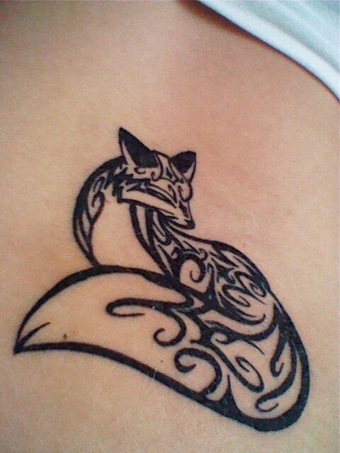 Tribal Fox Tattoo
