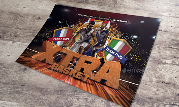 Basketball Flyer Horizontal