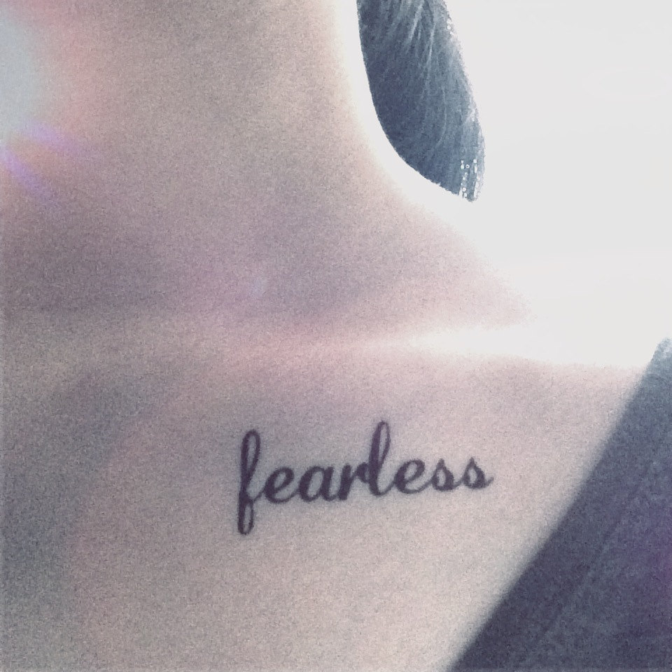 Cool Fearless Tattoo
