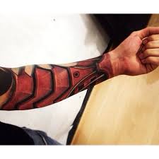 3d Iron Man Tattoo