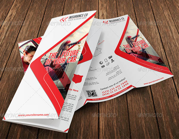 Auto Insurance Multipurpose 3-Fold Brochure 15