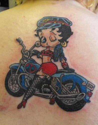 Bettyboop Bikker Tattoo