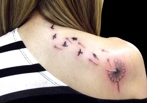 Cool Bird Freedom Tattoo