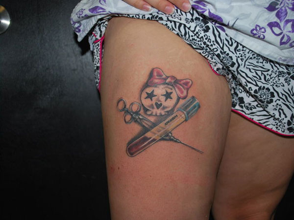 Cool Nurse Tattoo