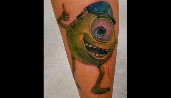 Disney Monster Tattoo