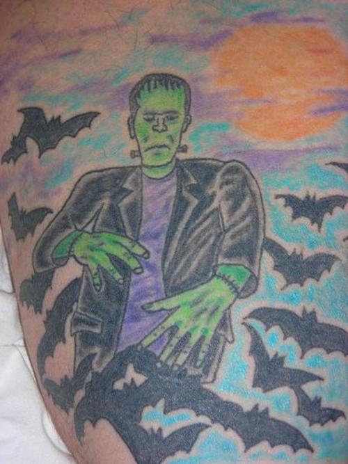 Frankenstein Monster Tattoo