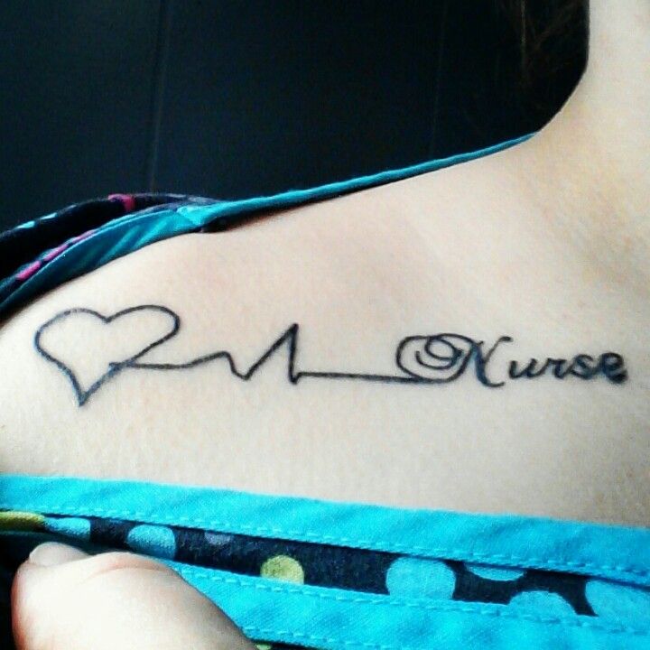 Heart Nurse Tattoo