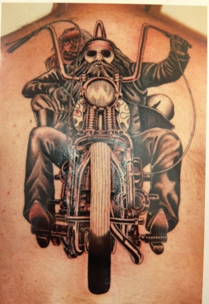 Outlaw Biker Tattoo