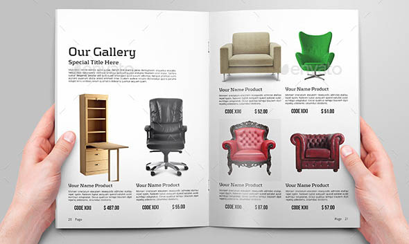 A4 Catalogs Interior