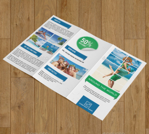 Travel Trifold Brochure-V265