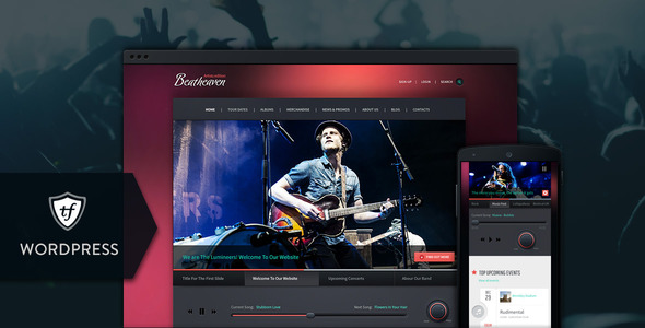 Beatheaven Music WordPress Theme