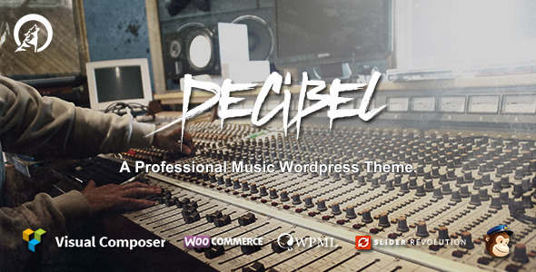 Decibel Professional Music WordPress Theme