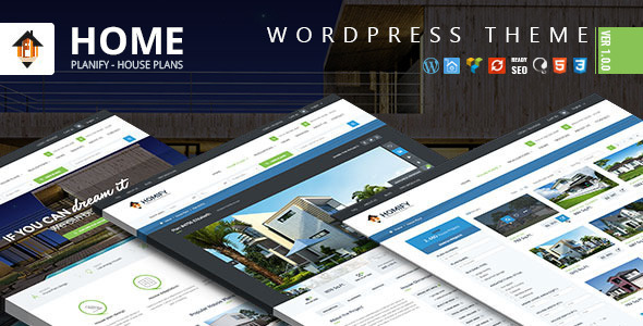 Home Planify WordPress Real Estate Theme