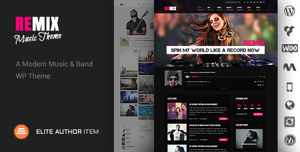 Music Band Club Party Event WP Theme