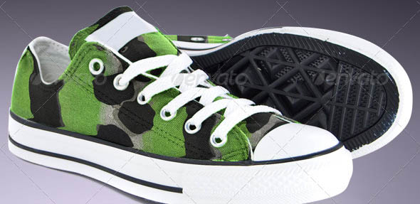 All-Star Shoes Mock-up