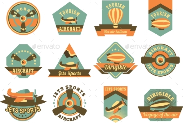 Aviation Badges