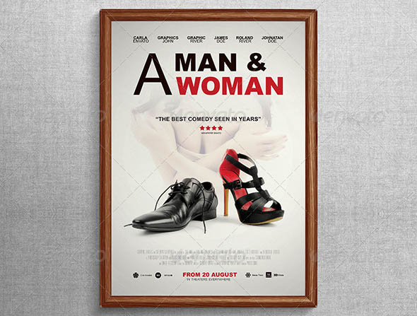 Comedy Movie Poster Template