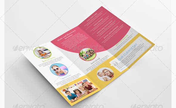 Kids Center Trifold Brochure 01