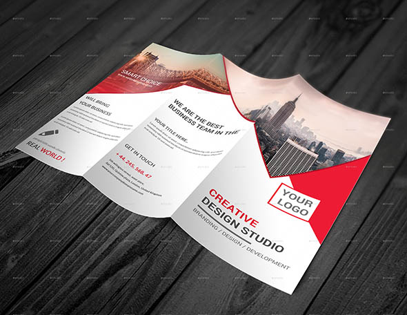 Mega Corporate Trifold Brochure