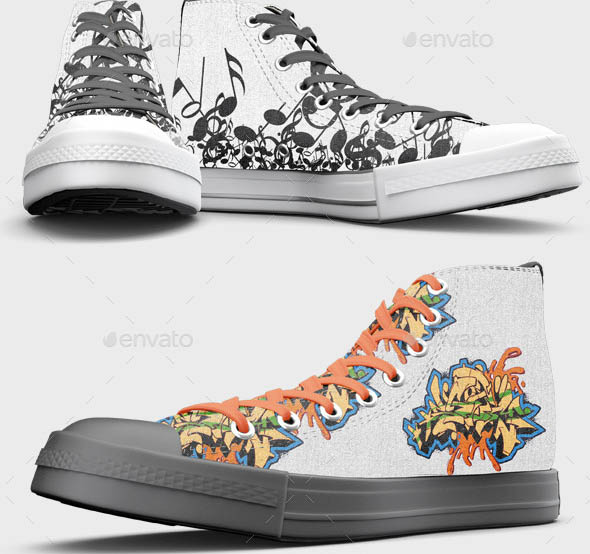 Sneakers Shoes Mockup