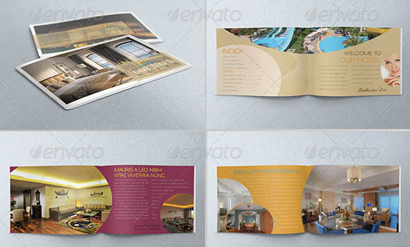 Colorful Hotel Brochure