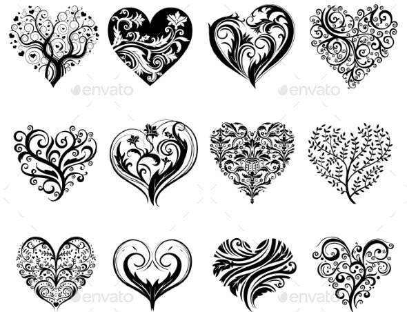 Tattoo Hearts