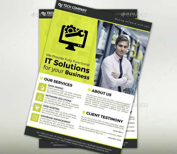 Tech Flyer Template