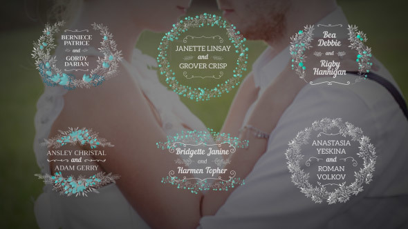 6 Wedding Badges