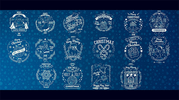 Christmas Badges