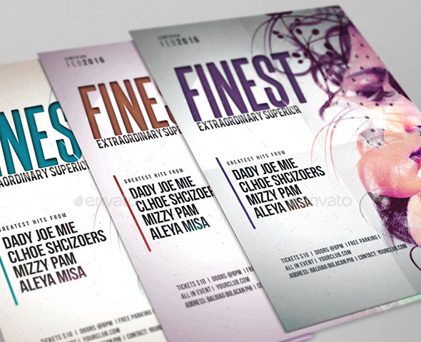 Finest Event Flyer