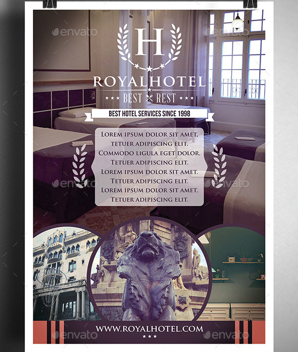 Hotel Poster Flyer Template