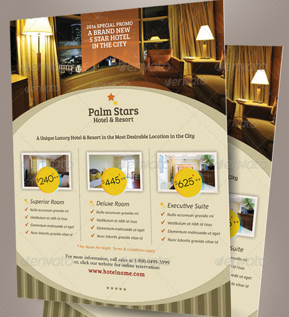 Hotel Promotion Flyer Vol