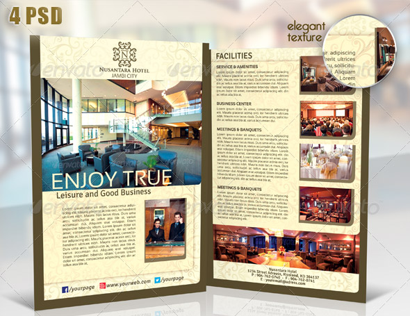 Hotel or Restaurant Elegant Promotion