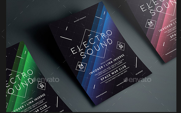electro-space-sound-flyer