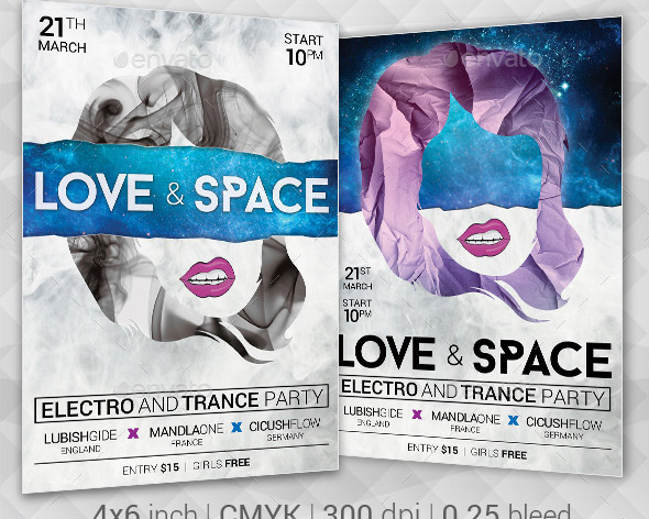 space-music-flyer