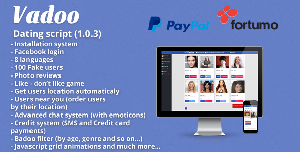 Vadoo Social network dating script